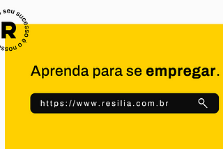 Dê o seu primeiro passo na programação com o pé direito começando com a Resilia!