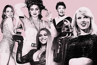 Women in Music: Mariah Carey, Madonna, Beyonce, Ella Fitzgerald, and Taylor Swift