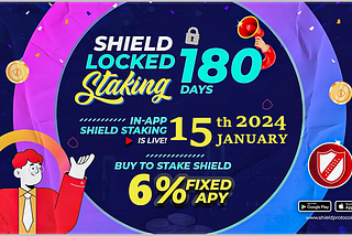 Shield Protocol In-App Staking — Pool3 Guide for $SHIELD. Stake Shield Earn Shield