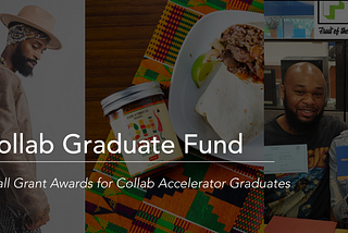 Announcement: Collab Graduate Fund Awardees