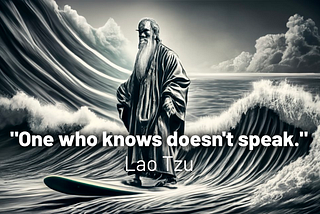 The four layers of the “One who knows doesn’t speak” quote of the Tao Te Ching