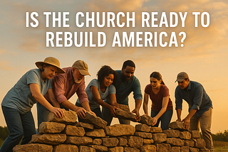 I used ChatGPT to make this photo of a team of people building a wall to go with my post.