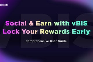 Participating in the vBIS Pre-Launch Event: A User’s Guide