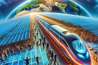 The Solar Powered Transnational Mega Train
