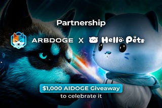 AIDOGE & Hello Pets Partnership Announcement
