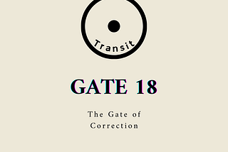 ☀️ transits Gate 18: Perfectly Imperfect