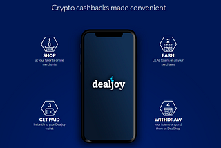 Dealjoy Casback Program With Cryptocurrency That Will Be Worldwide