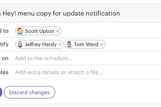 New in Basecamp 3: Decide who gets notified when completing a to-do