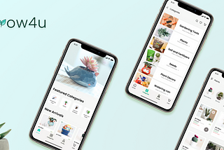 Grow4u- A Gardening E-commerce app Case Study