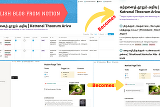 How to publish SEO friendly blog from Notion for Free?