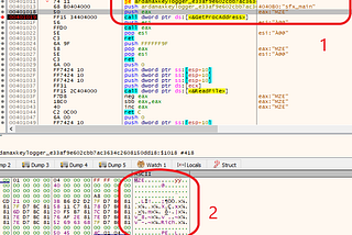 Reversing Ardamax keylogger