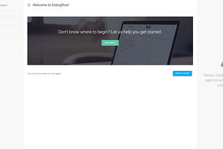 How to delete Dialogflow agent if it is not listed?
