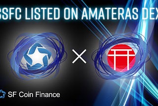 $SFC will be listed on AMATERAS DEX!