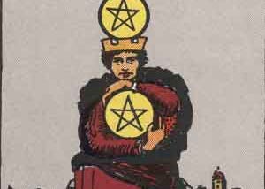 Four of Pentacles — Sun in Capricorn