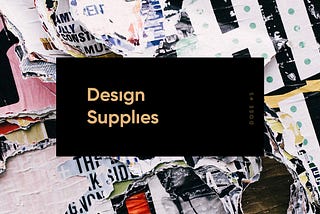 Design Supplies: Dose #5
