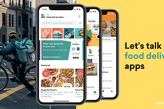 What are great food delivery apps made of?