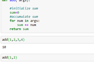 Write a Python functions with a variable number of arguments using *args and **kwargs