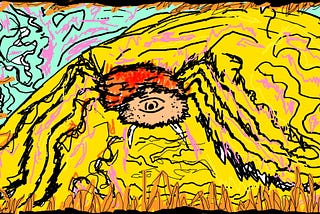 Cellar (Spider/Door) by Julia Aloi
