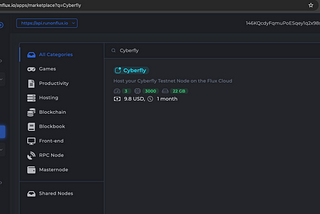 Cyberfly Takes Flight: Unleashing Decentralized Power with Flux Cloud Marketplace Integration