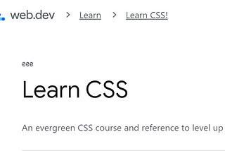 A website that helps you to learn CSS fundamentals