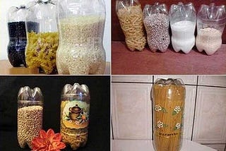 4 best ideas to reuse plastic bottles at home