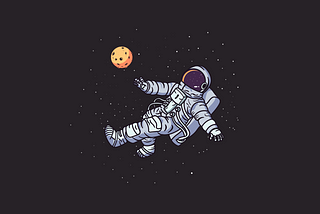 Astronaut lost in s