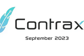 Contrax September 2023 Update