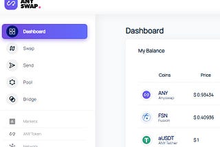 ANYSWAP is building a new financial system!