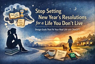 Stop Setting New Year’s Resolutions for a Life You Don’t Live
