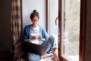 How do you benefit from sitting at home?