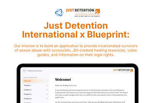 Just Detention International — A Project Overview