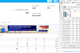 Cricket Score Alert Telegram Bot using EspnCricinfo