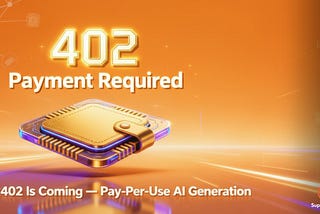 SuperImage platform integrating x402 payment protocol for AI image generation and API micropayments