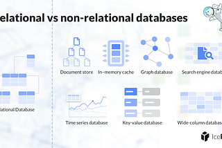Relational (SQL) vs non-relational (NoSQL) databases