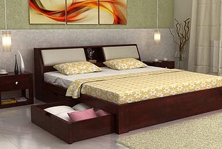 Where to buy wooden furniture online in India?