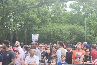 What Trump’s Bronx Speech Looked Like On The Ground