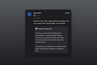 I Never Thought People Would Pay Me to Talk. Fiverr client review screenshot.