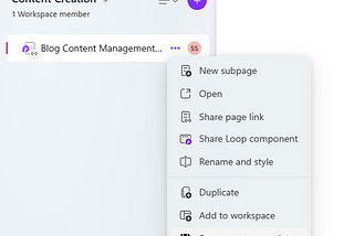 How to save Loop pages in Microsoft’s Loop Template Gallery