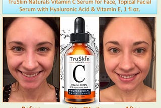 TruSkin Vitamin C Serum For Face | Facial Serum With Hyaluronic Acid