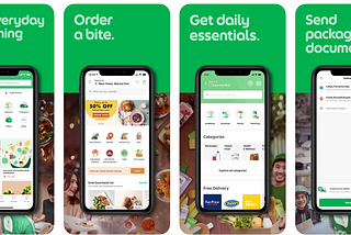 GrabFood: Patterns and Flows