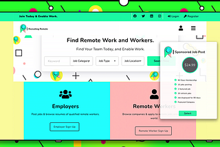 Recruiting Remote Website for Remote Workers and Emploers