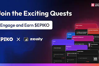 Epiko — Zealy Campaign With 750,000 $EPIKO Rewards