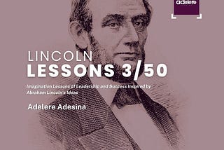 LINCOLN LESSON 3