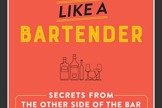 Drink Like a Bartender book cover