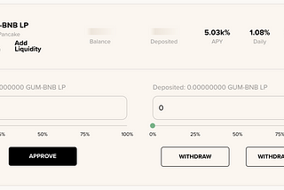 Beefy finance adds GUM — BNB LP Vault to Optimize yield on Binance Smart Chain