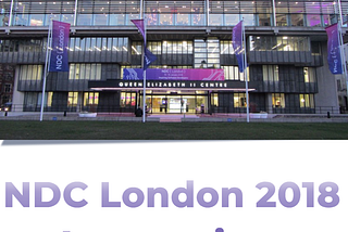 NDC London 2018 Impressions