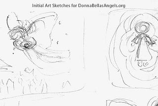 Art Journey — Angel Sketches to Non-Profit