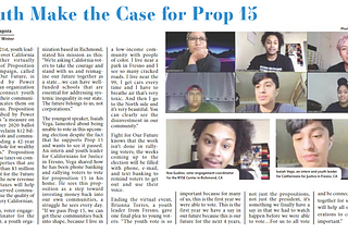 Youth Makes the Case for Prop 15