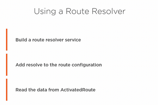 Prefetching Data using Route Resolvers — Angular