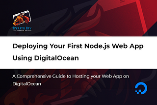 Deploying Your First Node.js Web App Using DigitalOcean
